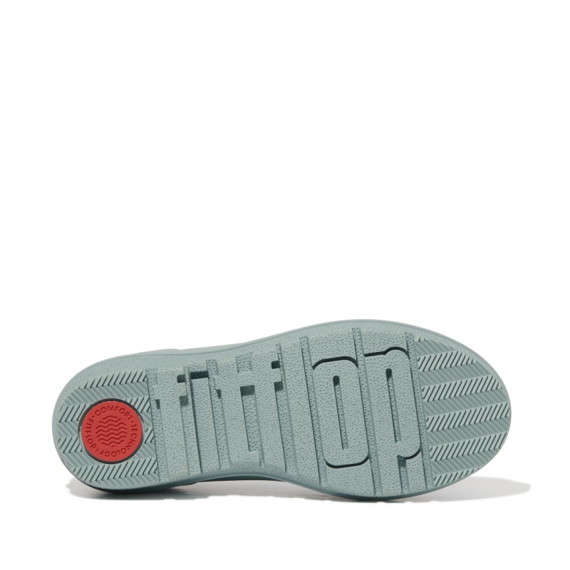 Fitflop Wonderclog Neon Pop Vandtætte Træsko Dame Blå | DK-428753-LQS